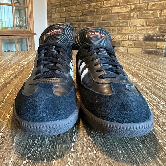 Adidas Samba Classic OG Lifestyle Shoe Sneaker Leather Suede Black Men’s Size 11 main image 8